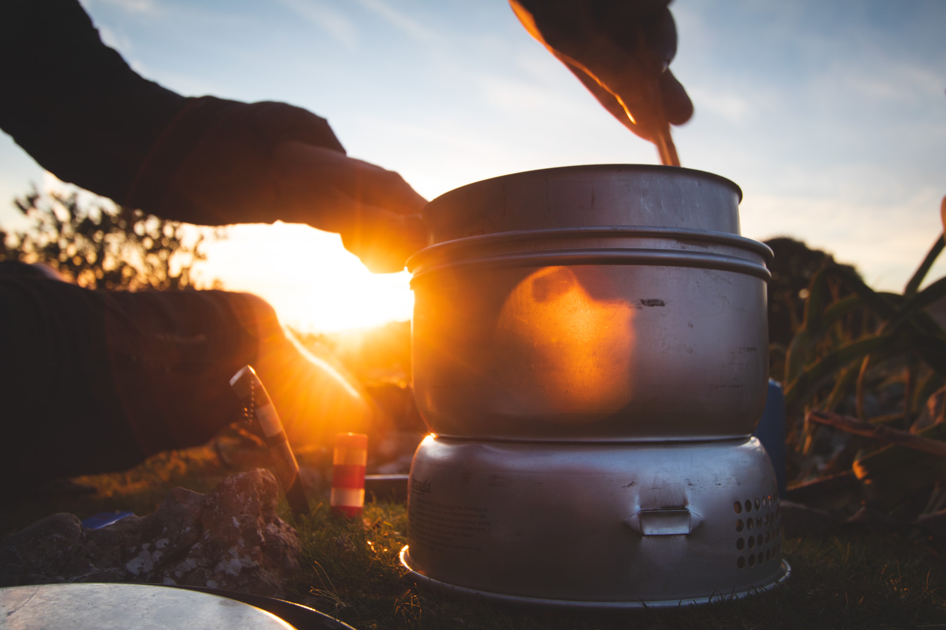 Cooking with the Trangia 25-4 UL (Ultralight Aluminium) Cooking Set