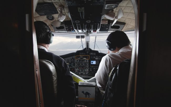 Cockpit Airplane