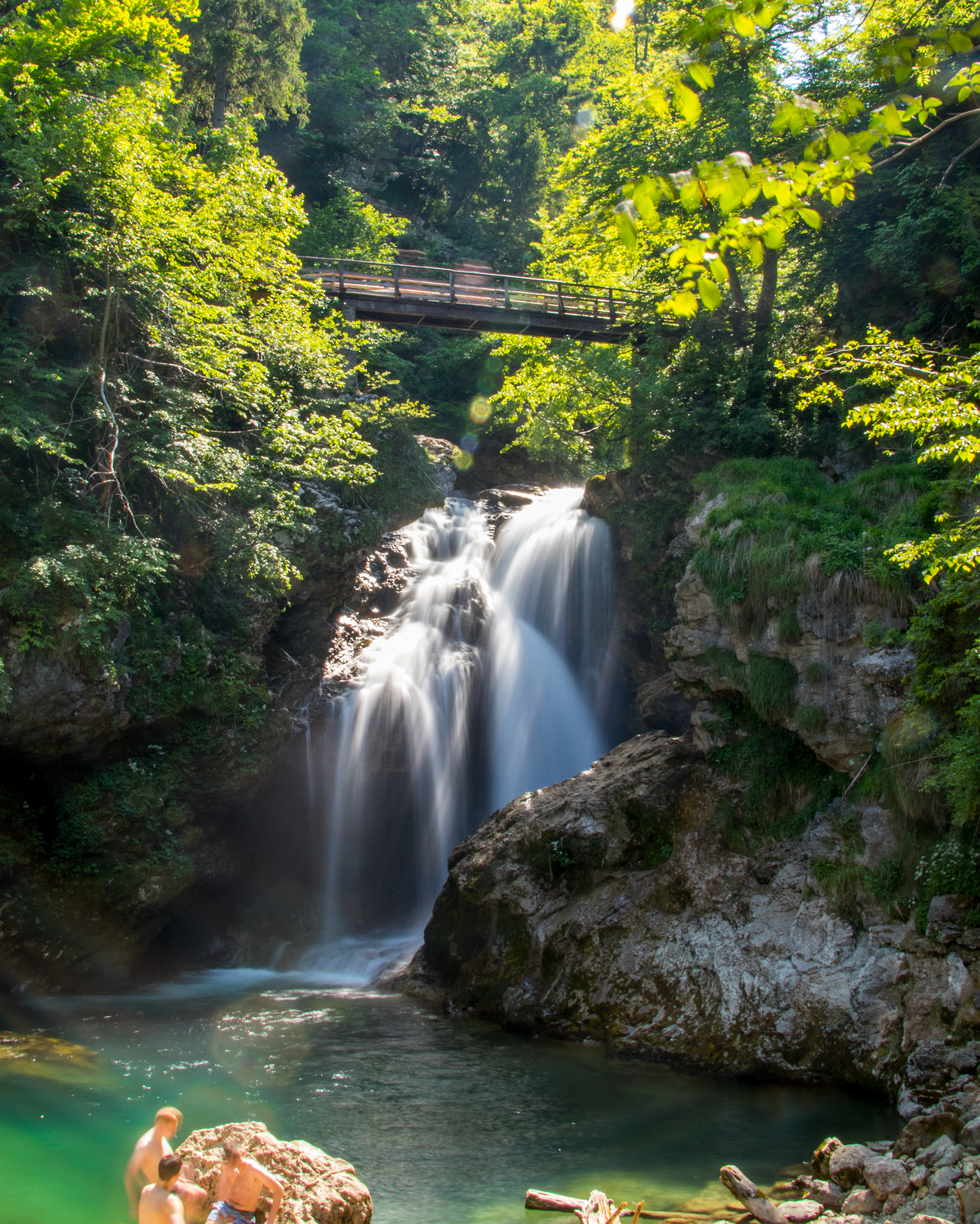 Vintgar Gorge shot with ND filter